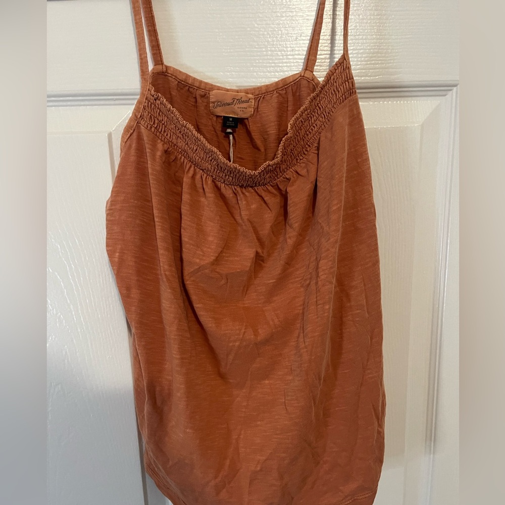 Universal Thread Orange Tank Top NWT
